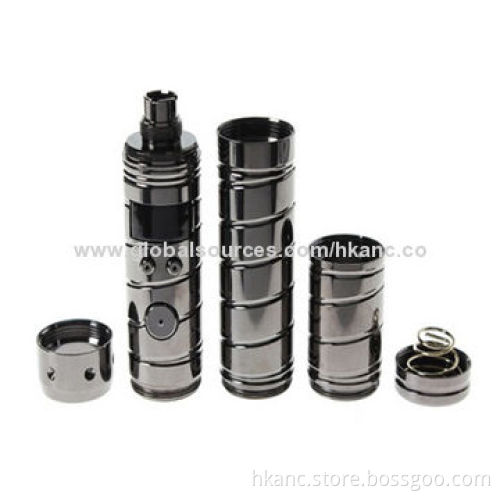 Vamo V3 e-cig, variable voltage mechanical mod, stainless steel